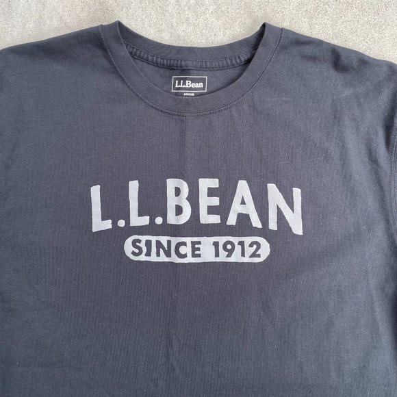 L.L.Bean T shirt black - Size L - Picture 3 of 6